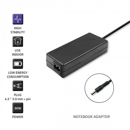 Зарядное устройство для ноутбука Qoltec 51516.90W 90 W image 3