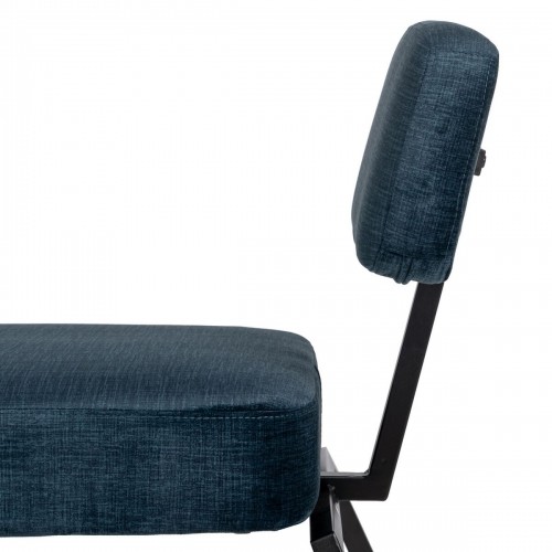 Chair Blue Black 58 x 59 x 71 cm image 3