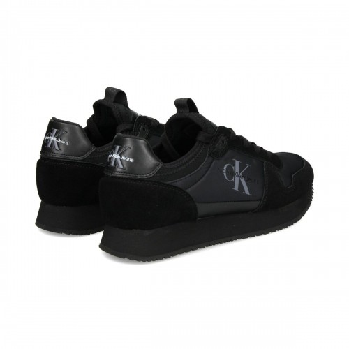 Мужские спортивные кроссовки RUNNER SOCK LACEUP Calvin Klein  YM0YM00553 0GL Чёрный image 3