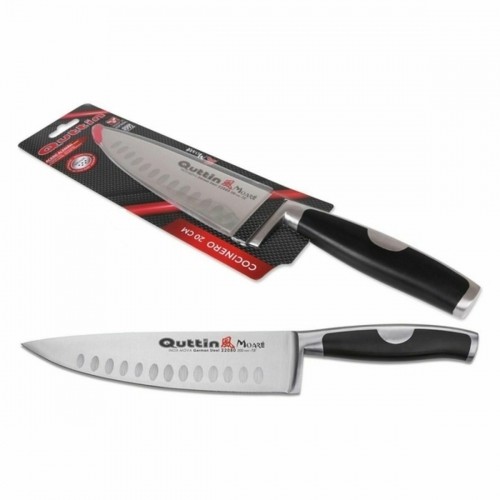 Kitchen Knife Quttin Moare Stainless steel 3 mm 34 x 5 x 2 cm (6 Units) (20 cm) image 3