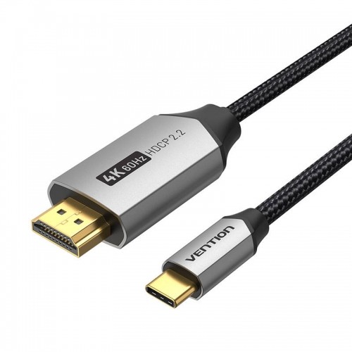 USB-C to HDMI Cable 1.5m Vention CRBBG (Black) image 3