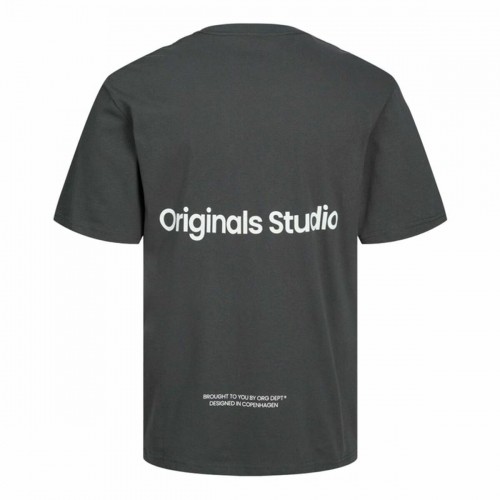 Men’s Short Sleeve T-Shirt Jack & Jones Jorvesterbro Dark grey image 3