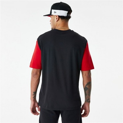 Men’s Short Sleeve T-Shirt New Era NBA Colour Insert Chicago Bulls Black image 3