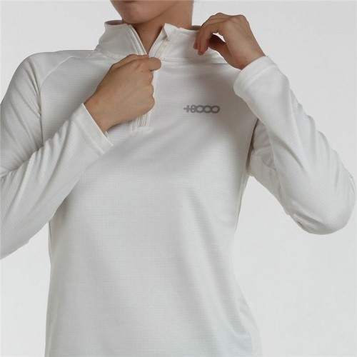 Sieviešu Krekls ar Garām Piedurknēm +8000 Pagoeta Balts image 3