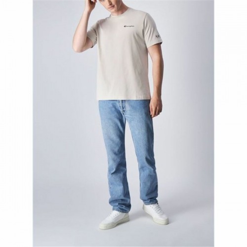 Men’s Short Sleeve T-Shirt Champion Legacy Light grey image 3