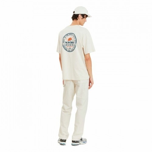Men’s Short Sleeve T-Shirt Dickies Greensburg Brown image 3