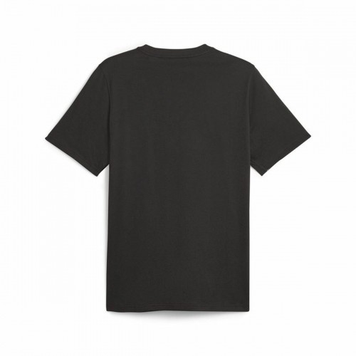 Men’s Short Sleeve T-Shirt Puma Graphiccs Sneaker Black image 3