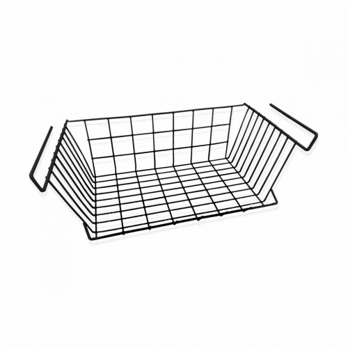 Basket for Kitchen Shelf Confortime Black 43 x 24,4 x 18,5 cm (12 Units) image 3