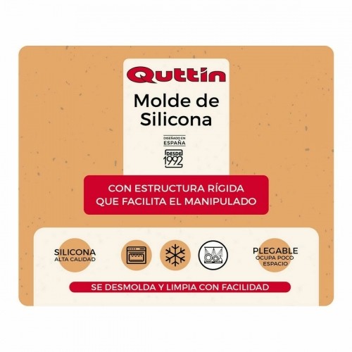 Форма для выпечки Quttin Силикон Твердый 31 x 28,5 x 5,3 cm (8 штук) image 3