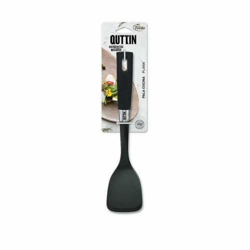 Kitchen Spatula Quttin Foodie Black Nylon (24 Units) image 3