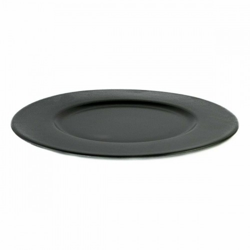 Плоская тарелка Viejo Valle Neat Чёрный Фарфор Ø 28 cm (6 штук) image 3
