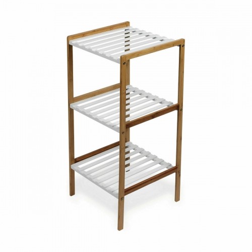 Shelves Confortime White Bamboo 35 x 35 x 76,2 cm (2 Units) image 3