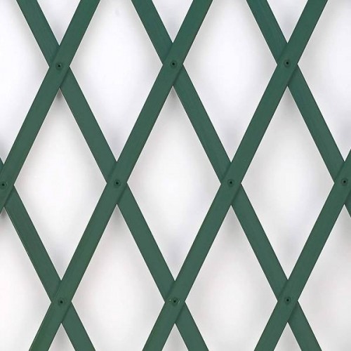 TREPLAS Dekoratīvs paplašināms plastmasas režģis, zaļš 1,00 x 3 m image 3