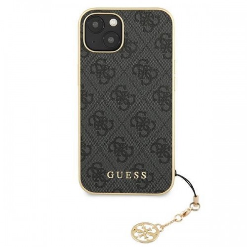 Guess GUHCP13MGF4GGR iPhone 13 6.1 &quot;gray | gray hardcase 4G Charms Collection image 3