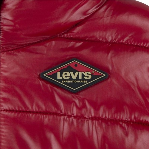 Bērnu Sporta Jaka Levi's Sherpa Lined Mdwt Puffer J Rhythmic Tumši Sarkans image 3