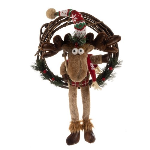 Christmas wreath on the door - reindeer Ruhhy 22316 (17056-0) image 3
