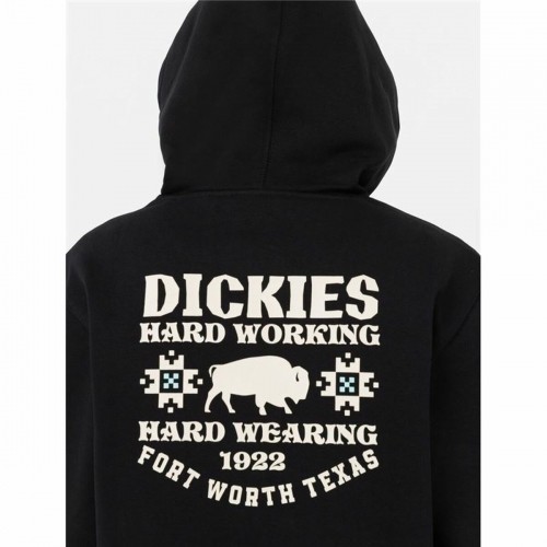 Толстовка с капюшоном мужская Dickies Hays Чёрный image 3