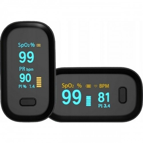 Oksimetrs ar Pulsu Oromed PULS_ORO-OXIMETER BLACK image 3