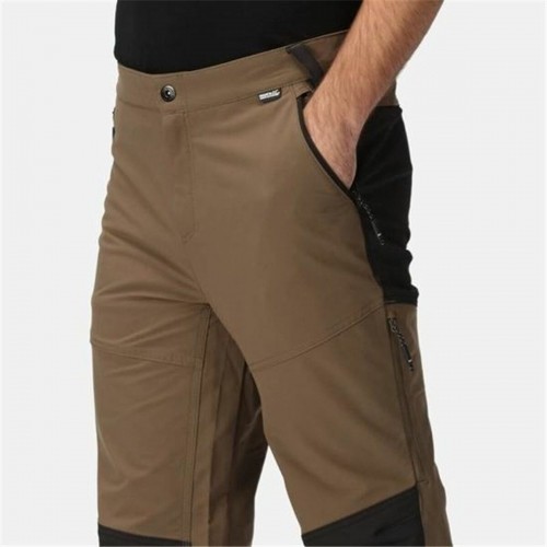 Long Sports Trousers Regatta Questra V Brown image 3