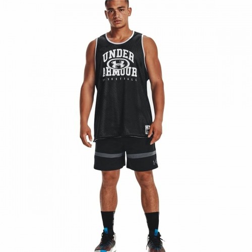 Men's Basketball Shorts Under Armour Baseline Black image 3