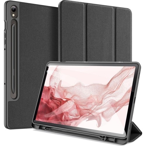 Dux Ducis Trifold magnet case grāmatveida maks planšetdatoram Samsung X910 | X916 Galaxy Tab S9 Ultra melns image 3