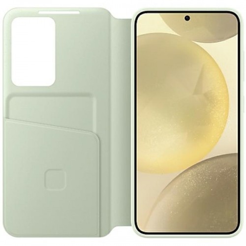 Etui Samsung EF-ZS926CGEGWW S24+ S926 jasnozielony|light green Smart View Wallet Case image 3