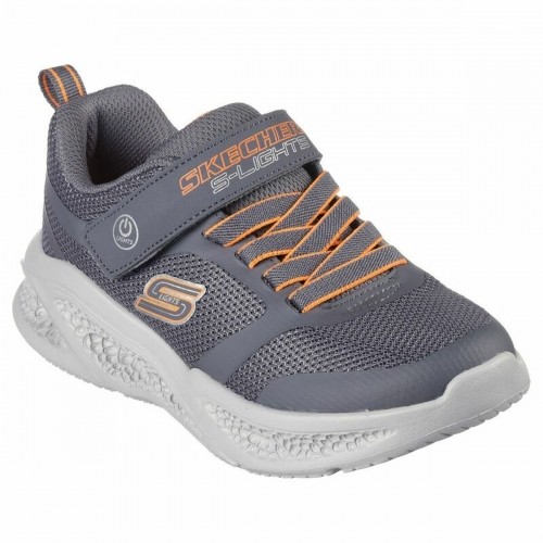 Sports Shoes for Kids Skechers Meteor-Light Grey image 3