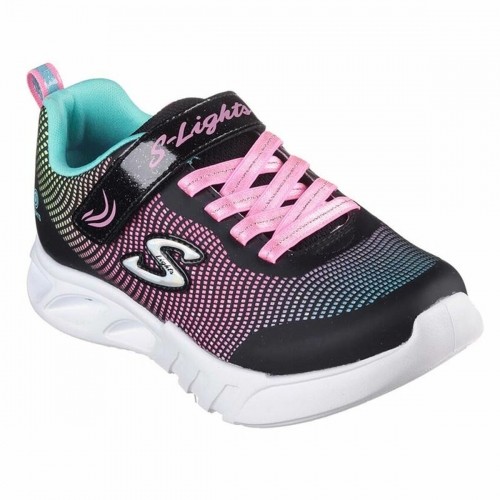 Sporta Apavi Bērniem Skechers Flicker Flash Melns image 3