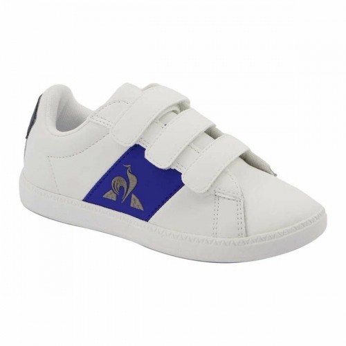 Sports Shoes for Kids Le coq sportif Courtclassic Ps White image 3