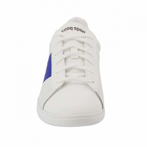 Sports Shoes for Kids Le coq sportif Courtclassic Gs White image 3