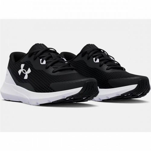 Sports Trainers for Women Under Armour Surge 3 Black image 3