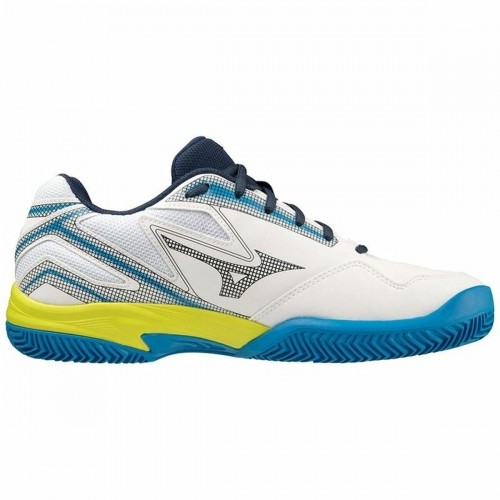 Adult's Padel Trainers Mizuno Break Shot 4 CC White image 3