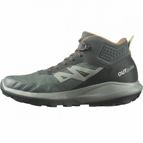 Pārgājienu Zābaki Salomon Outpulse Mid Gore-Tex Urban Pelēks image 3