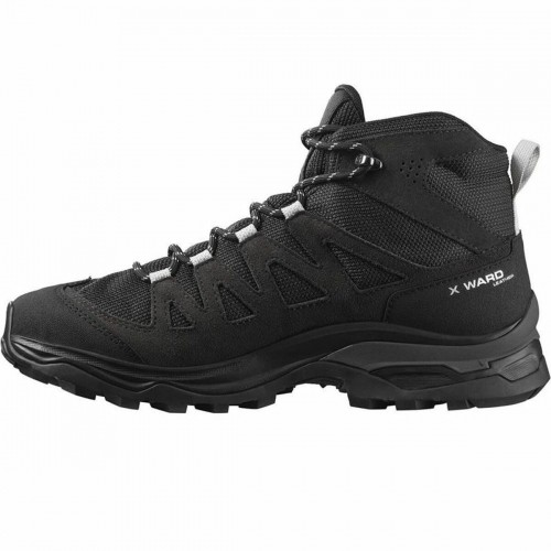 Hiking Boots Salomon X Ward Leather Mid Gore-Tex Black image 3