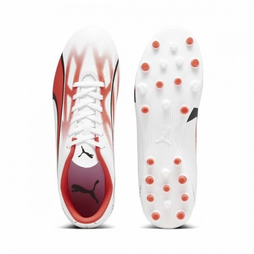 Adult's Football Boots Puma Ultra Play MG White Red image 3