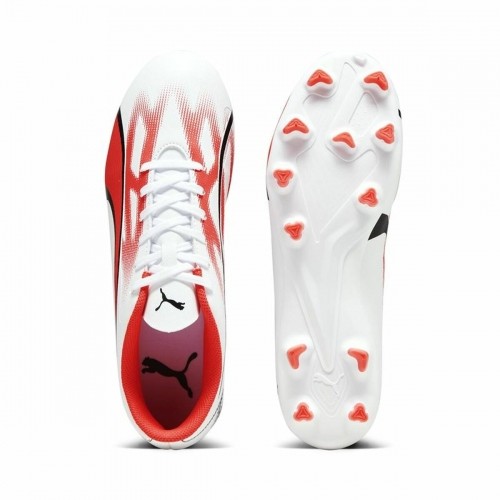 Adult's Football Boots Puma Ultra Play FG/AG White Red image 3