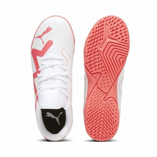 Детские футбольные бутсы Puma Future Play It Белый Розовый image 3