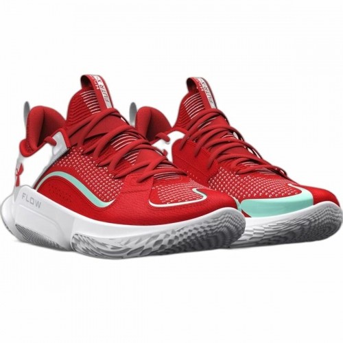 Basketball Shoes for Adults Under Armour Flow Futr X Red image 3