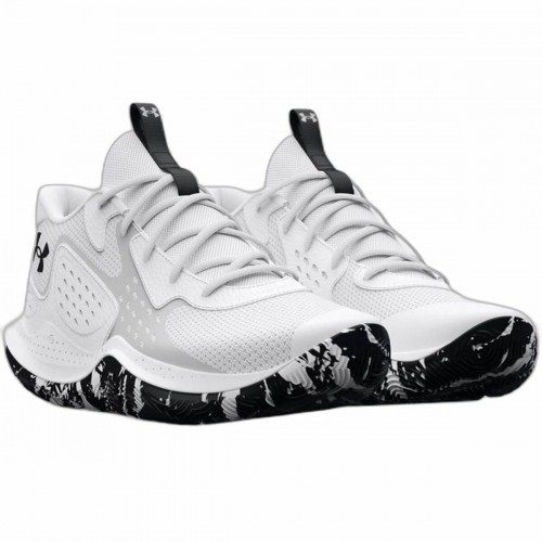 Basketball Shoes for Adults Under Armour Jet '23  White image 3