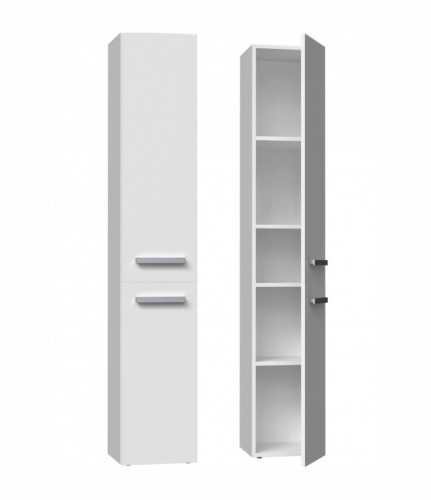 Top E Shop Bathroom cabinet NEL II 31x30x174 cm, matt white image 3