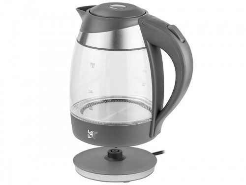 LAFE CEG016 electric kettle 1.7 L 2200 W Grey, Transparent image 3