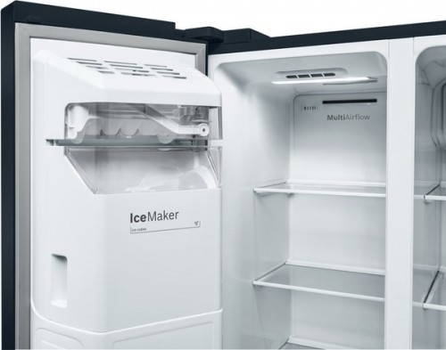 Bosch Serie 6 KAD93ABEP side-by-side refrigerator Freestanding 562 L E Black image 3
