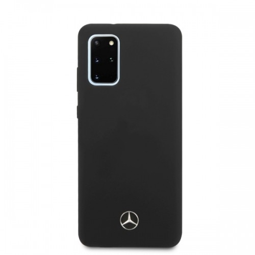 Mercedes MEHCS67SILSB S20+ G985 hard case czarny|black Silicone Line image 3