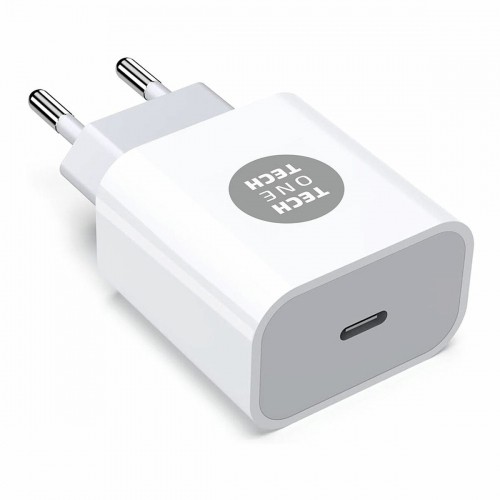 Сетевое зарядное устройство Tech One Tech USB-C Белый 20 W image 3