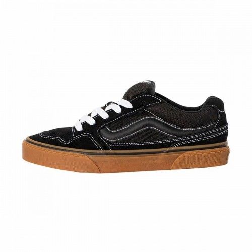 Men’s Casual Trainers Vans Caldrone Suedack Black image 3