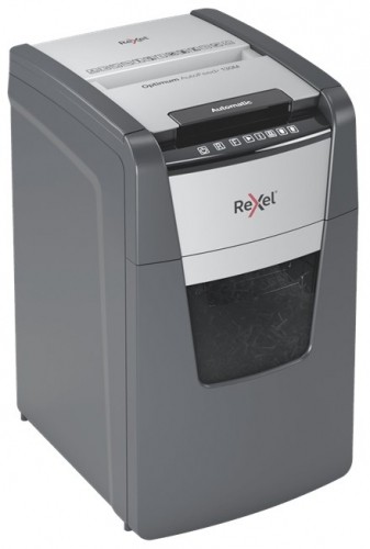 Rexel AutoFeed+ 130M paper shredder Micro-cut shredding 55 dB Black, Grey image 3