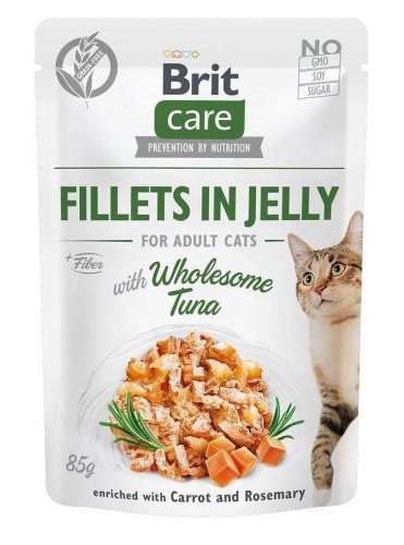 BRIT Care Fillets in Jelly Flavour Box- wet cat food - 12 x 85g image 3