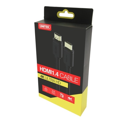 UNITEK Y-C138M HDMI cable 2 m HDMI Type A (Standard) Black image 3