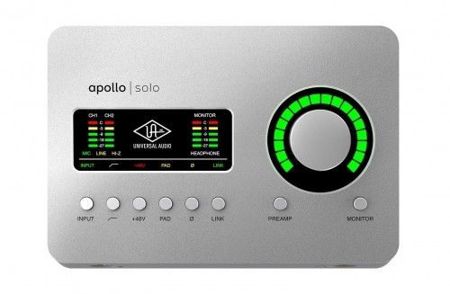 Universal Audio Apollo Solo HE - Thunderbolt audio interface image 3