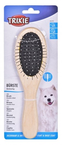 TRIXIE 2315 Wood Dog Brush image 3